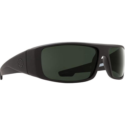  Spy Optic Logan Soft Matte Black - HD Plus Gray Green