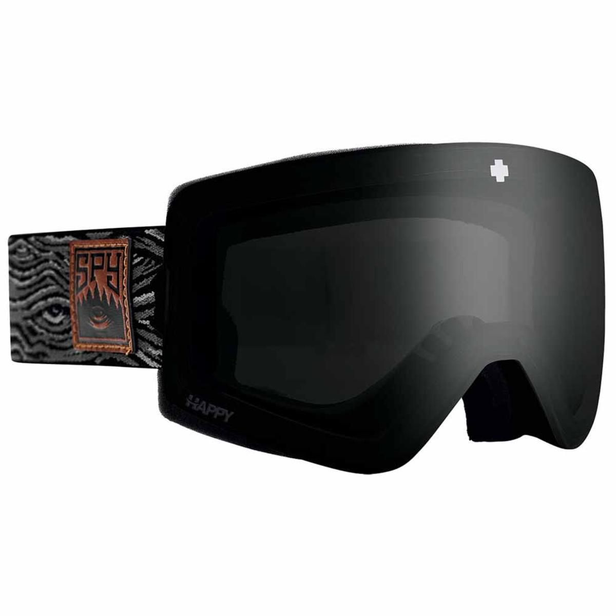  Spy Optic Marauder Elite Goggle Matte White - Happy Gray Green With Black Spectra Mirror