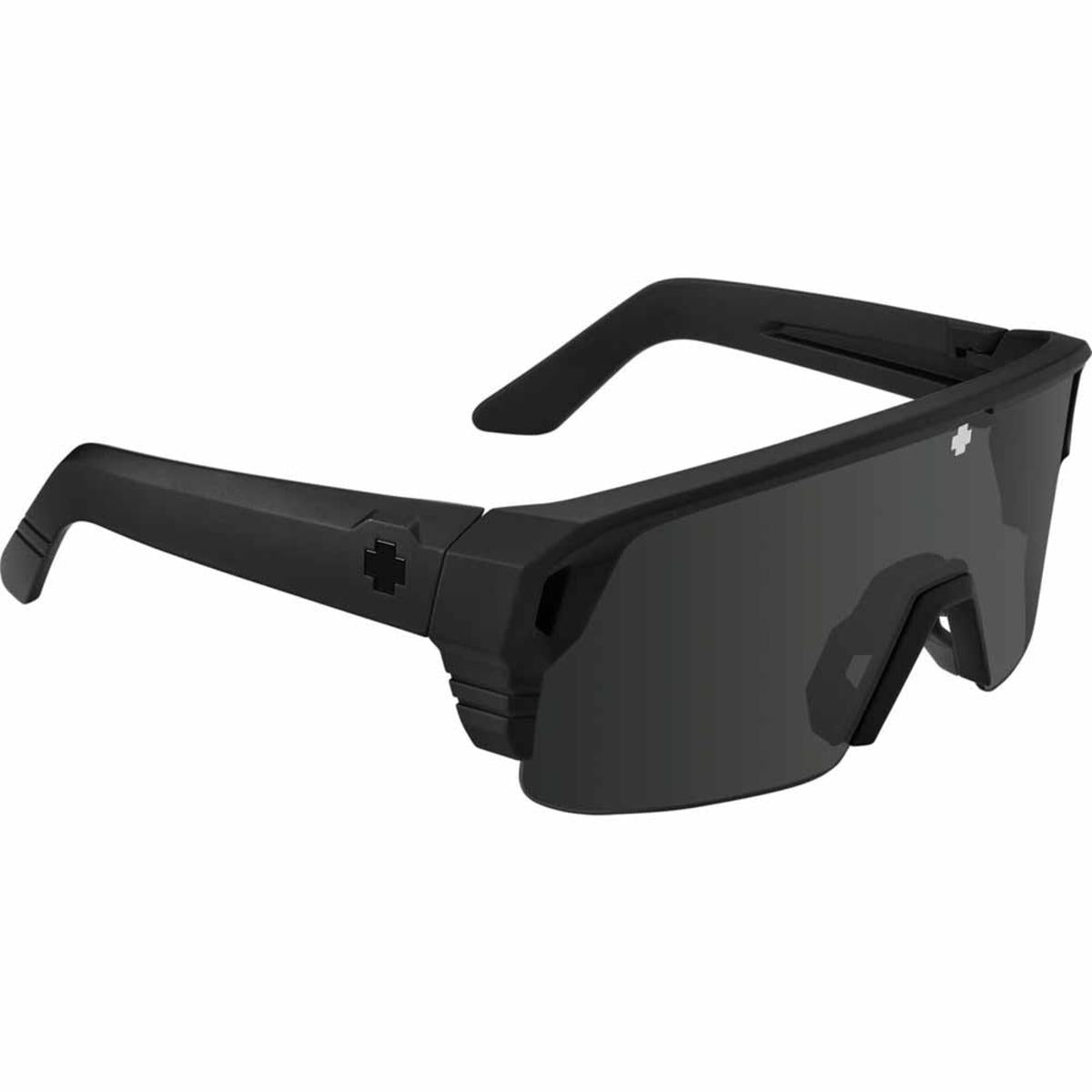  Spy Optic Monolith 5050 Matte Black - Happy Gray Green Polar With Black Spectra Mirror