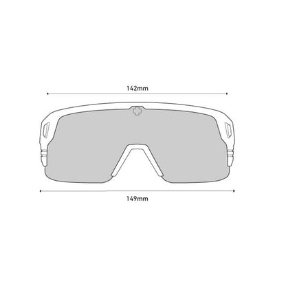  Spy Optic Monolith 5050 Matte Black - Happy Gray Green Polar With Black Spectra Mirror