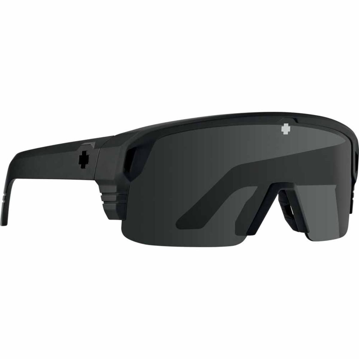  Spy Optic Monolith 5050 Matte Black - Happy Gray Green With Black Spectra Mirror