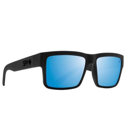  Spy Optic Montana Soft Matte Black - Happy Boost Polar Ice Blue Mirror