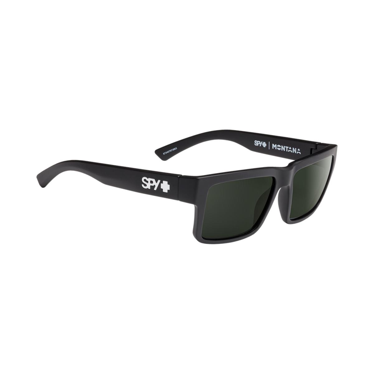  Spy Optic Montana Soft Matte Black - Happy Gray Green