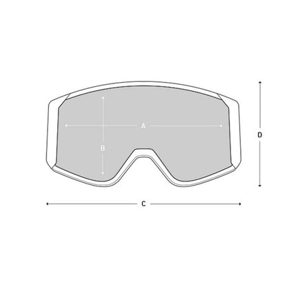  Spy Optic Raider Goggle Matte Black - Happy Bronze With Silver Spectra Mirror LL Persimmon