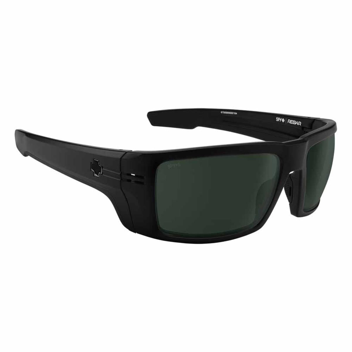  Spy Optic Rebar ANSI Matte Black - Happy Gray Green Polar