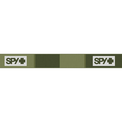  Spy Optic Woot Snow Goggle Colorblock Olive - HD Bronze W/Siliver Mirror + HD LL Persimmon