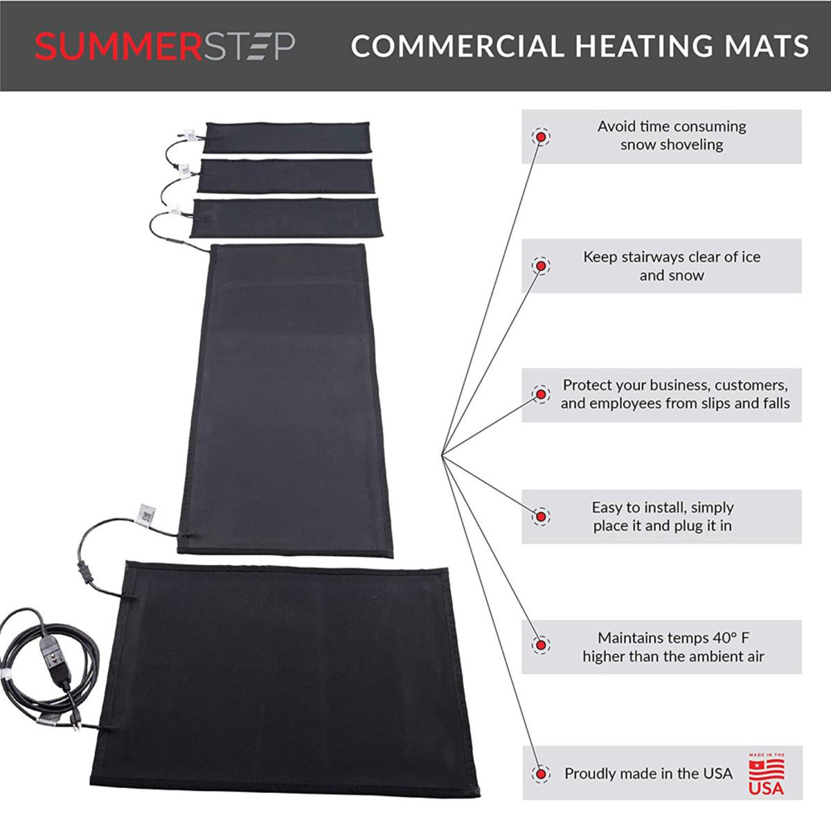  Summerstep 120V Connectable Power Cord 6 Foot Long With 5-15 Plug