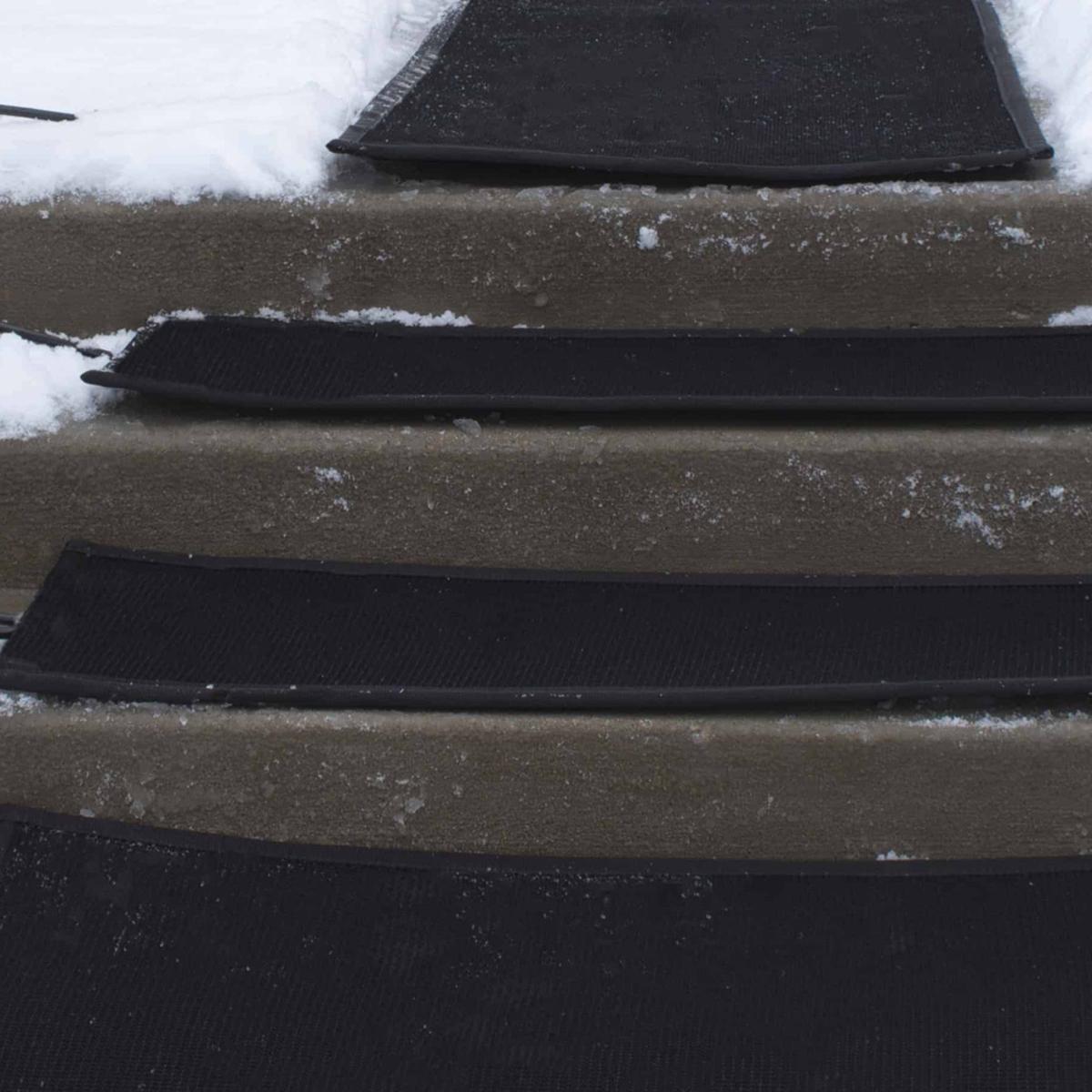  Summerstep Home Residential Snow Melting Heated Stair Mat, 11inx30in. Power Cord Not Included, See Description