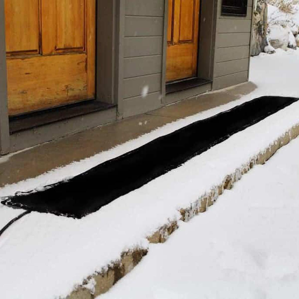  Summerstep Home Residential Snow Melting Heated Walkway Mat, 2x5. Power Cord Not Included, See Description