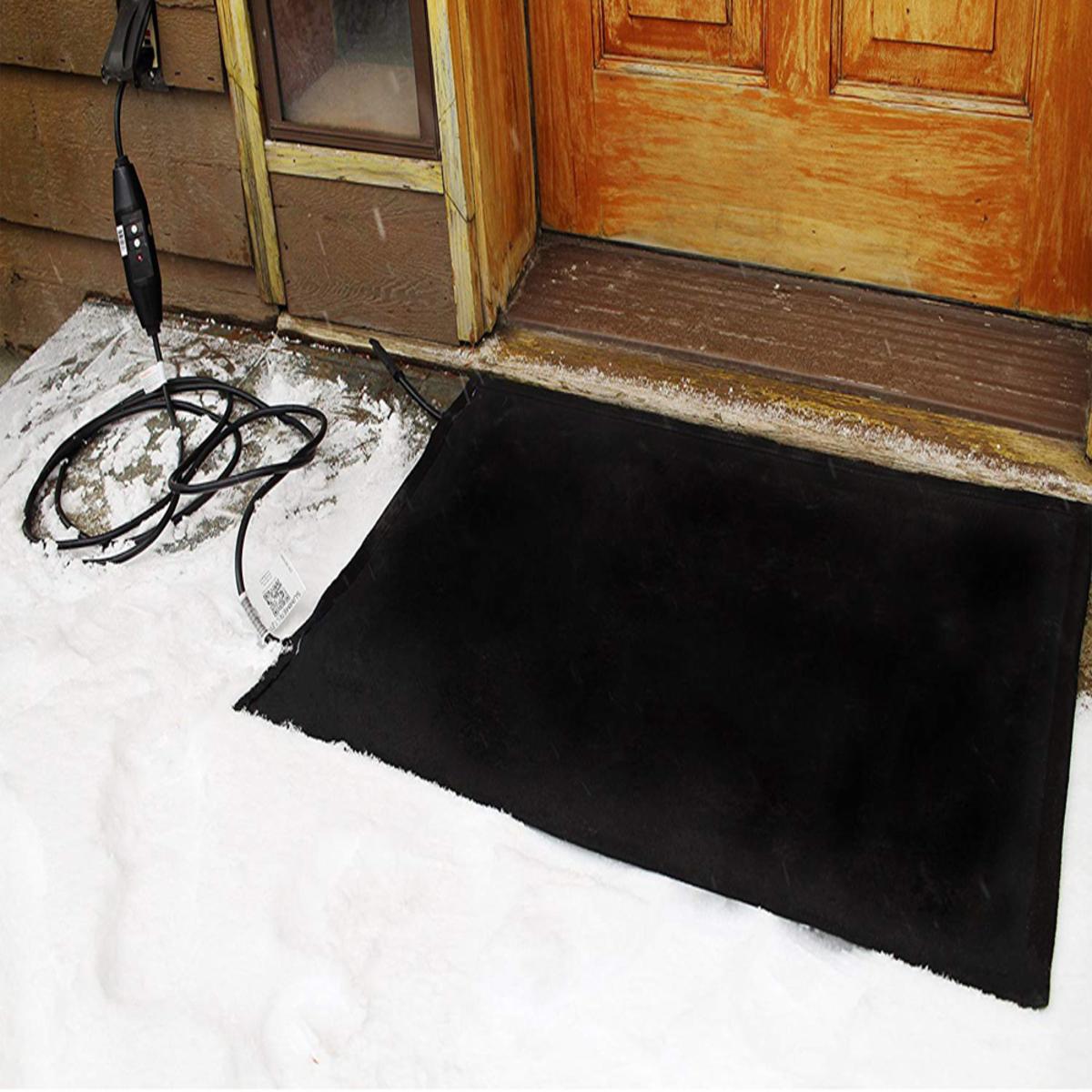  Summerstep Industrial Commercial Snow Melting Heated Door Mat, 24x36. Power Cord Not Included, See Description