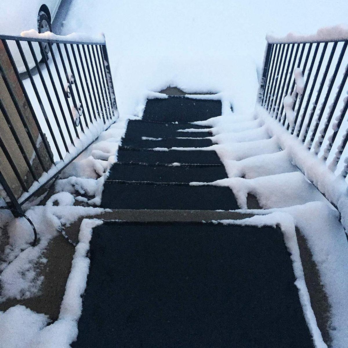  Summerstep Industrial Commercial Snow Melting Heated Door Mat, 24x36. Power Cord Not Included, See Description