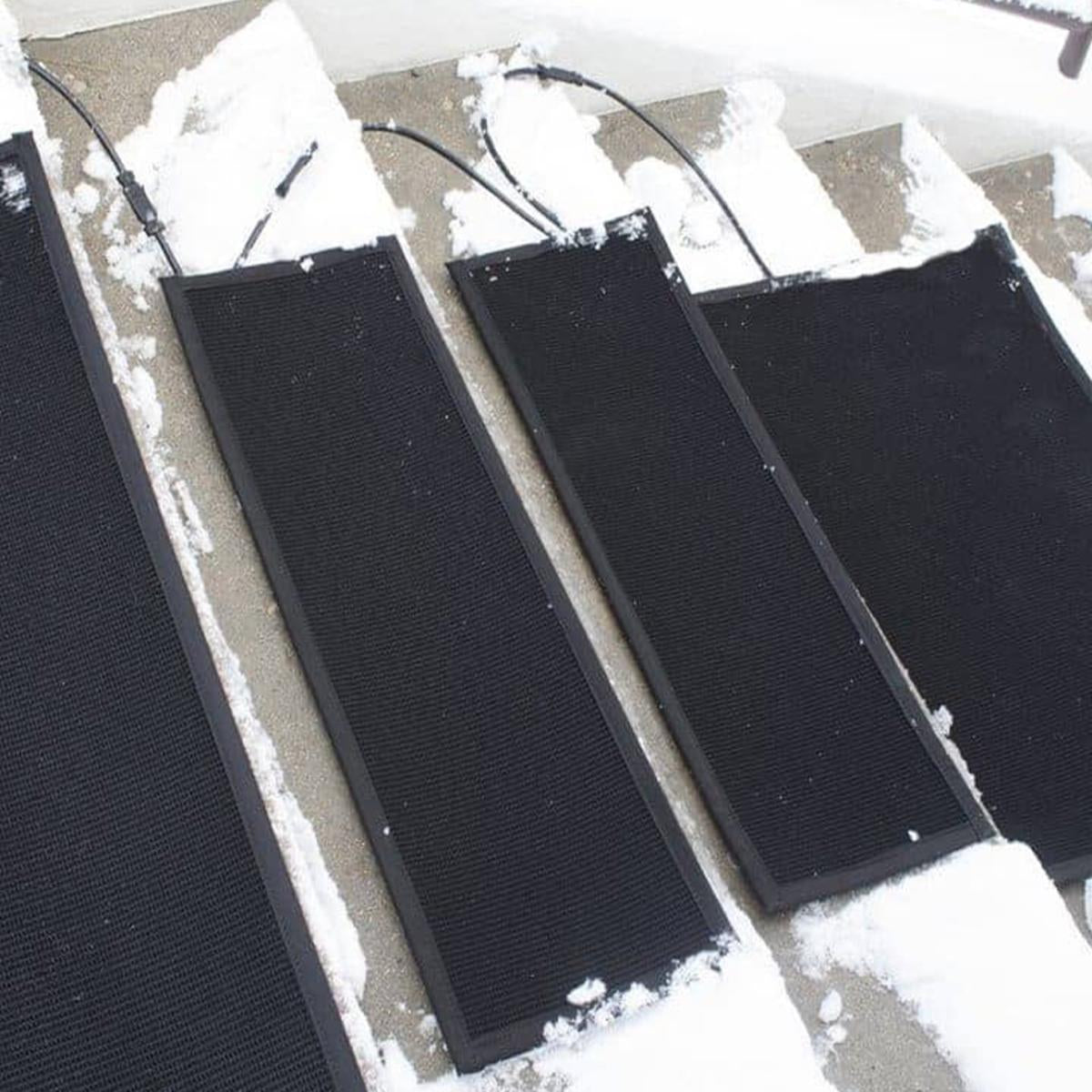  Summerstep Industrial Commercial Snow Melting Heated Walkway Mat, 36x60. Power Cord Not Included, See Description