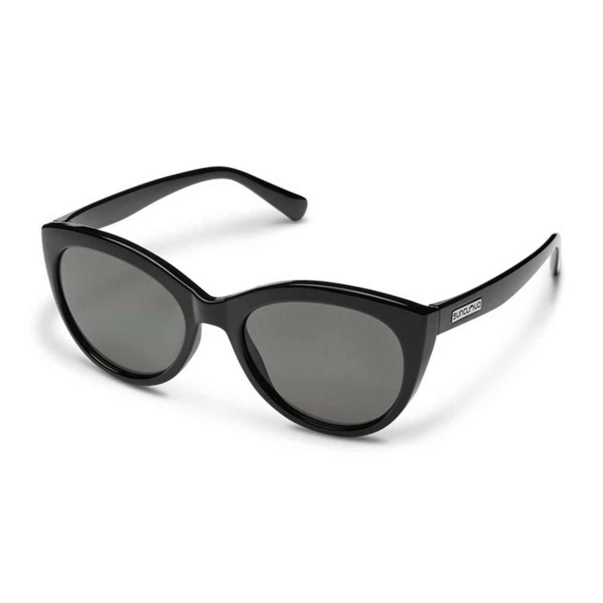  Suncloud Cityscape Polarized Gray Green Sunglasses - Black Frame