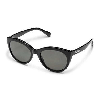  Suncloud Cityscape Polarized Gray Green Sunglasses - Black Frame