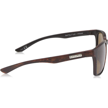  Suncloud Injection Hundo Polarized Brown Sunglasses - Burnished Brown Frame