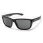  Suncloud Injection Mayor Matte Black Polarized Gray Sunglasses