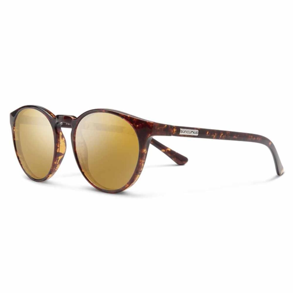  Suncloud Metric Polarized Sienna Mirror Sunglasses - Tortoise Frame