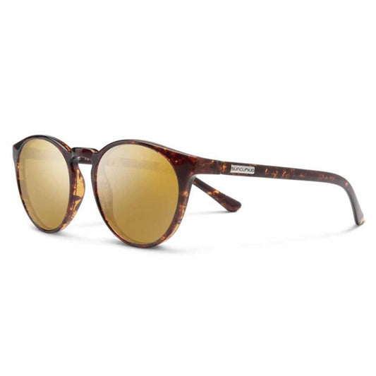  Suncloud Metric Polarized Sienna Mirror Sunglasses - Tortoise Frame