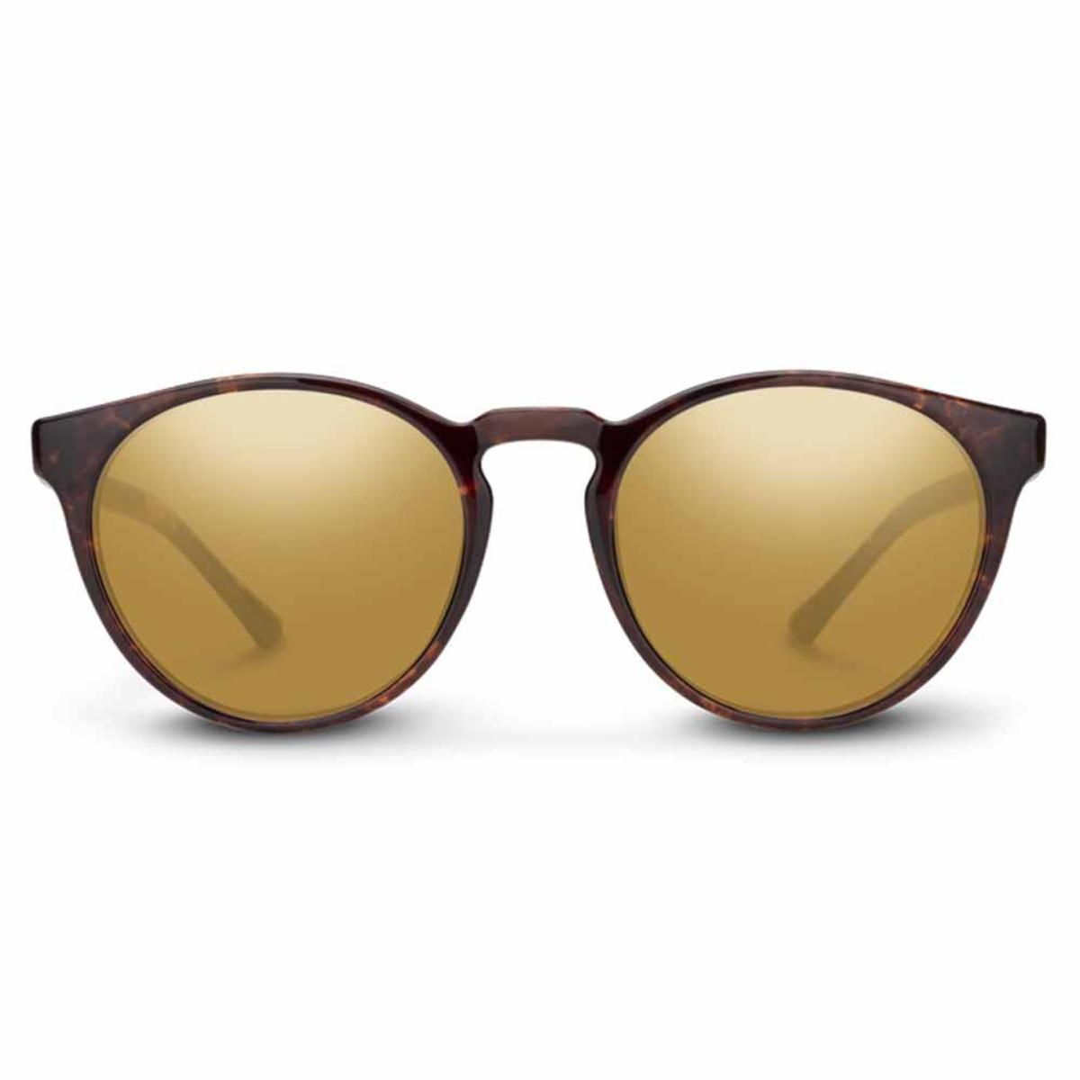  Suncloud Metric Polarized Sienna Mirror Sunglasses - Tortoise Frame