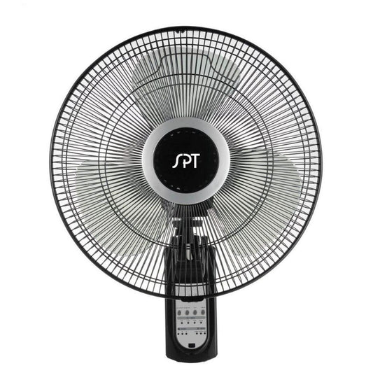  Sunpentown 16in Wall Mount Fan With Remote Control