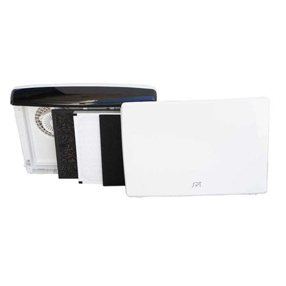  Sunpentown Dual DC-Motor Air Cleaner With Air Quality Detector