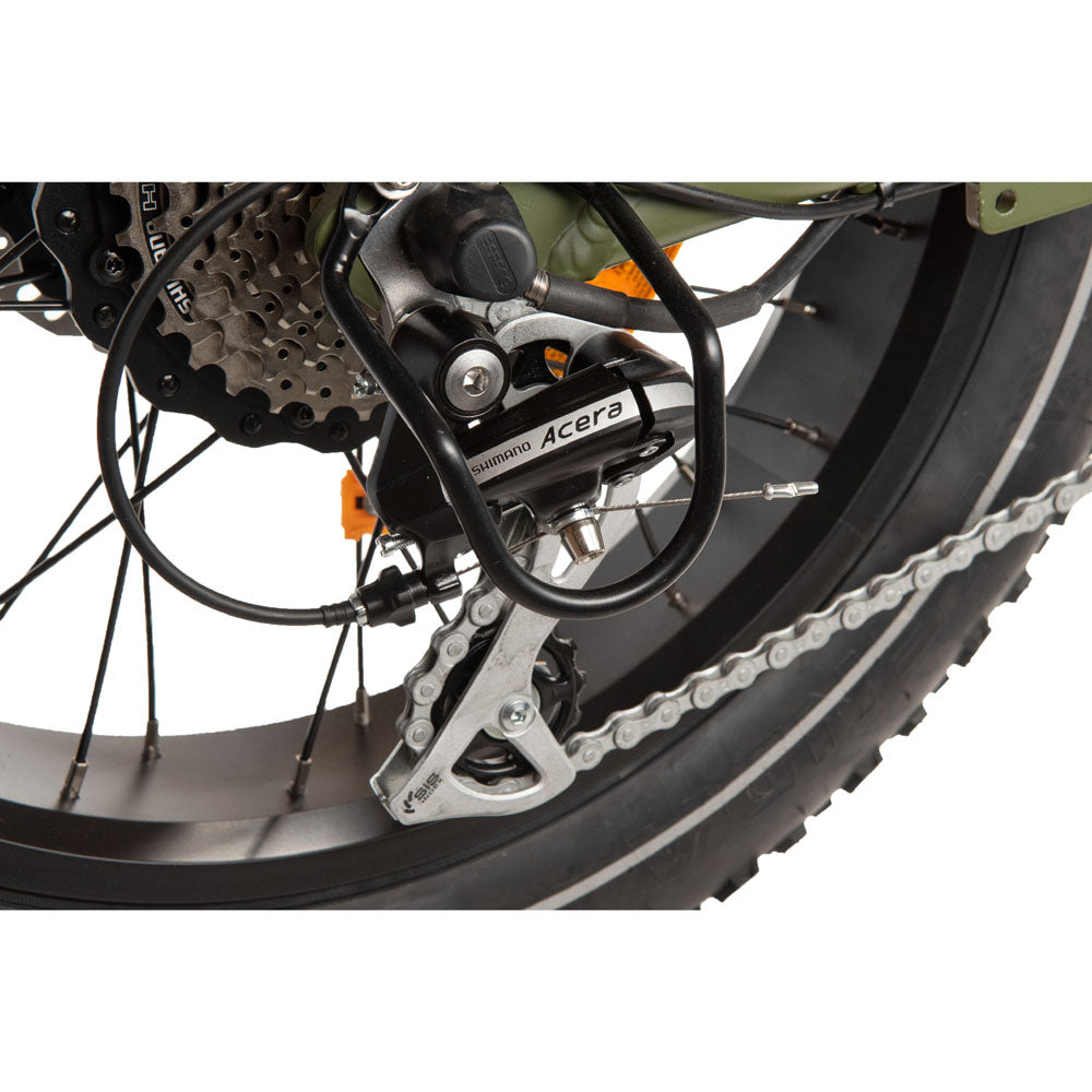  Sunrise Ebikes 1000W Maverick Electric Bike - Green