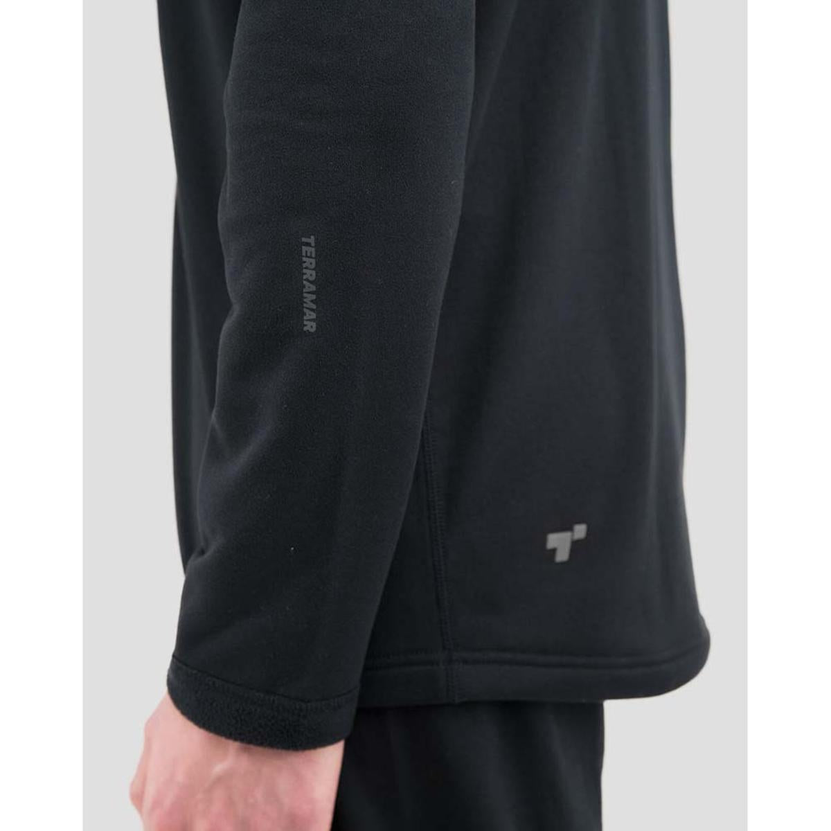  Terramar Mens 4.0 Military Fleece Heritage Crew