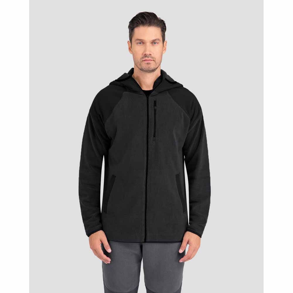 Terramar Mens C-Suite Mammoth Sherpa Fleece Full-Zip Mid-Layer Jacket