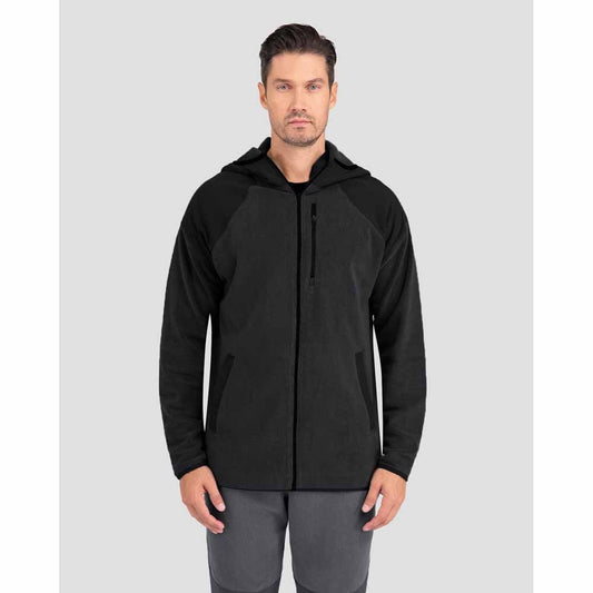  Terramar Mens C-Suite Mammoth Sherpa Fleece Full-Zip Mid-Layer Jacket