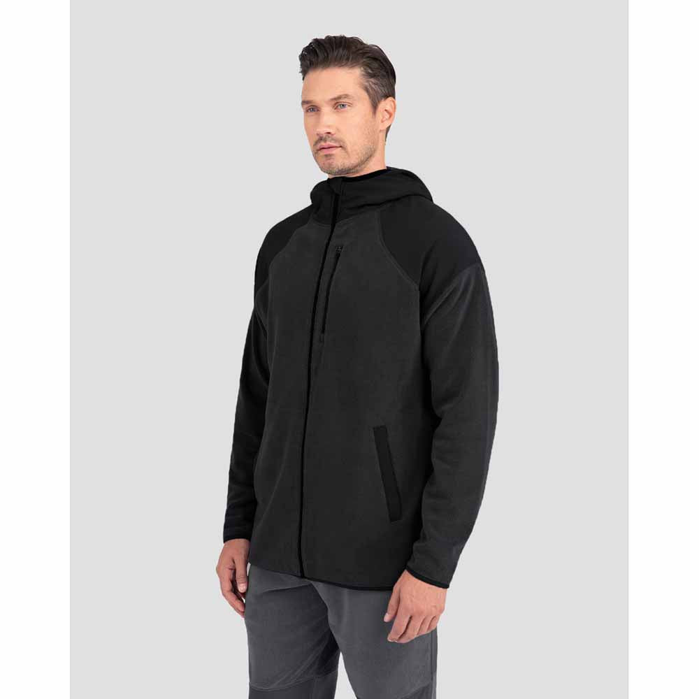  Terramar Mens C-Suite Mammoth Sherpa Fleece Full-Zip Mid-Layer Jacket