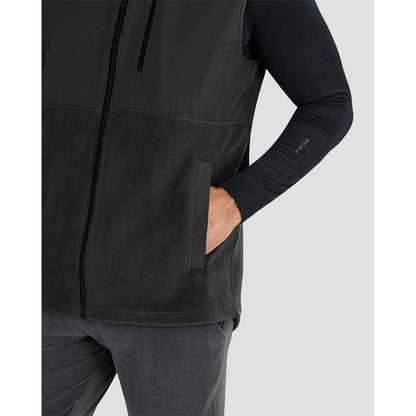  Terramar Mens C-Suite Mammoth Sherpa Fleece Full-Zip Vest