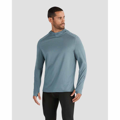  Terramar Mens Ventilator Long Sleeve Performance Hoodie