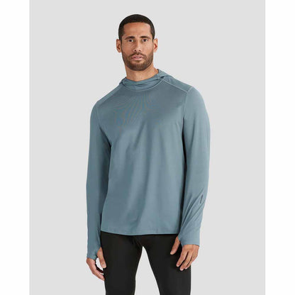  Terramar Mens Ventilator Long Sleeve Performance Hoodie