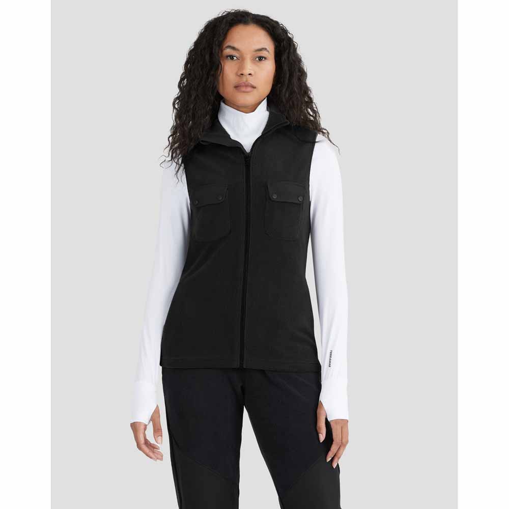  Terramar Womens C-Suite Mammoth Sherpa Fleece Full-Zip Vest