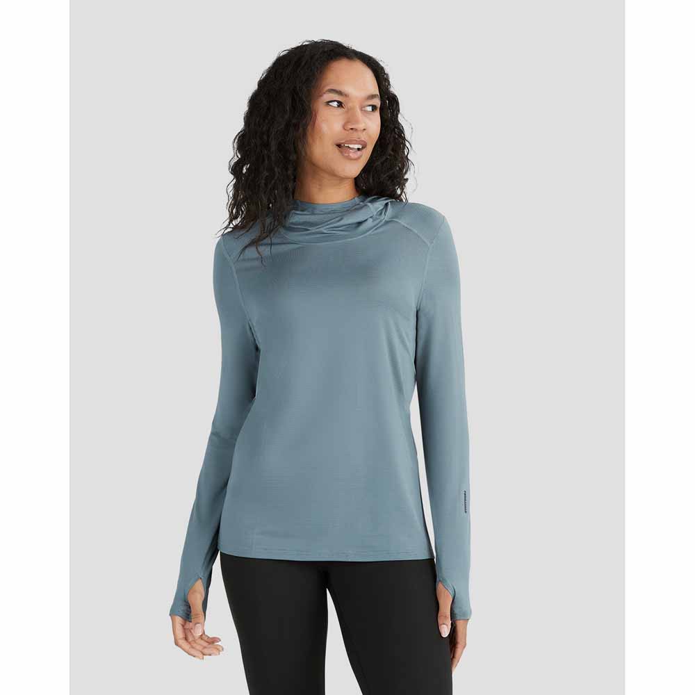  Terramar Womens Ventilator Hoodie Performance Tee