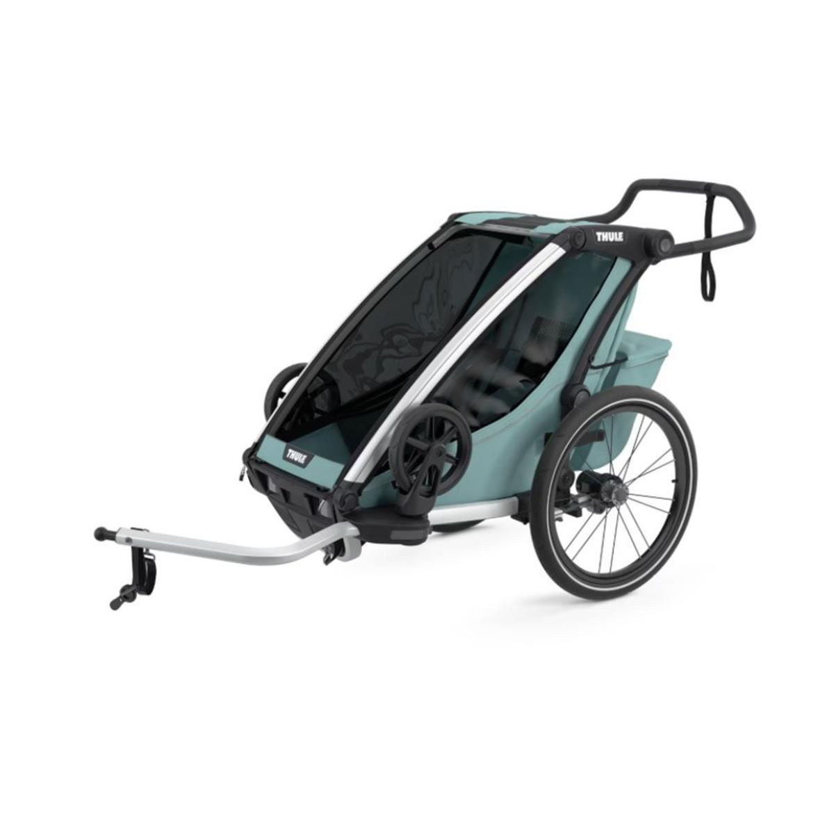  Thule Chariot Cross 1-Seat Multisport Bike Trailer - Alaska Blue