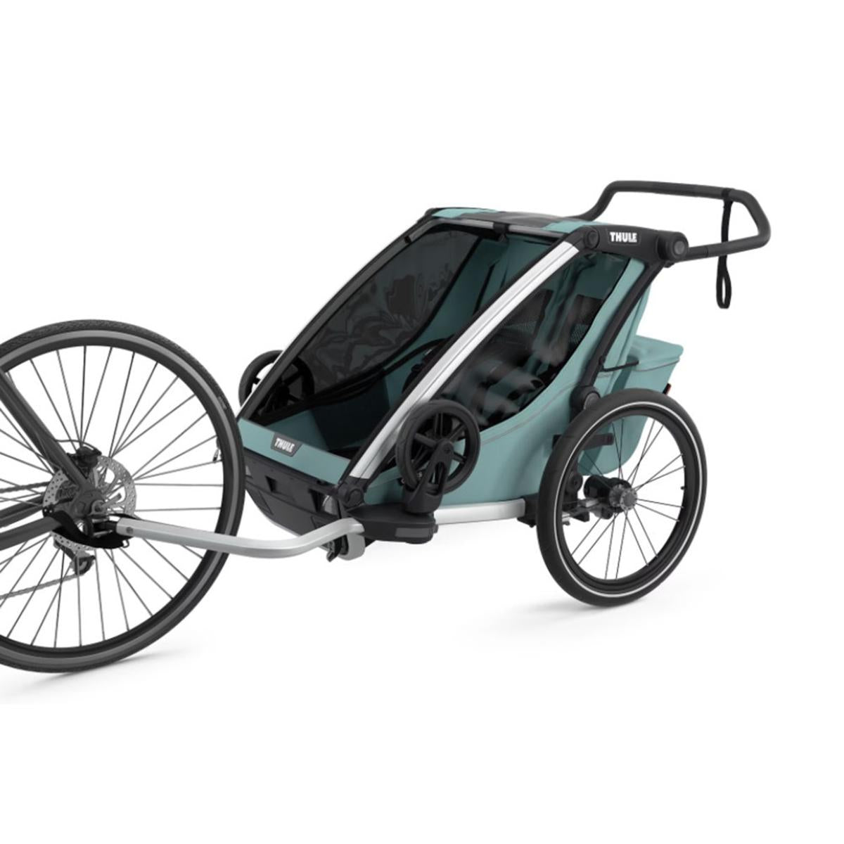  Thule Chariot Cross 2-Seat Multisport Bike Trailer - Alaska Blue