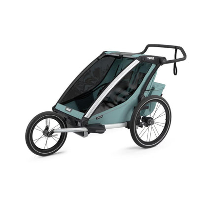  Thule Chariot Cross 2-Seat Multisport Bike Trailer - Alaska Blue