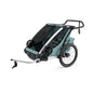  Thule Chariot Cross 2-Seat Multisport Bike Trailer - Alaska Blue