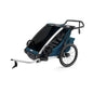  Thule Chariot Cross 2-Seat Multisport Bike Trailer - Majolica Blue