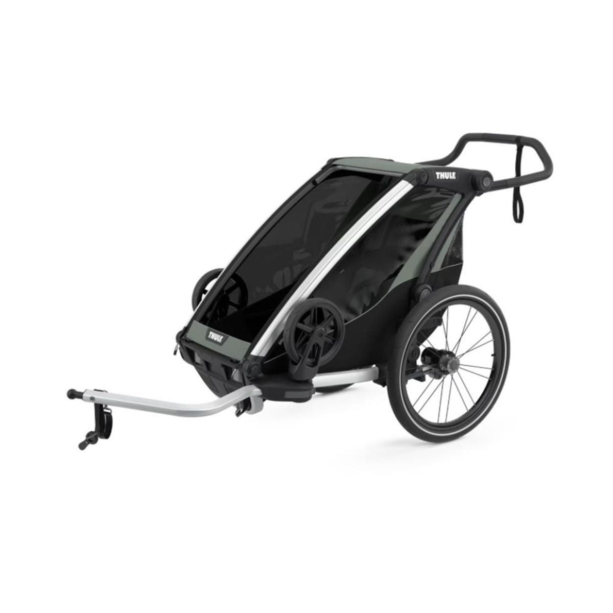  Thule Chariot Lite 1-Seat Multisport Bike Trailer - Agave Green