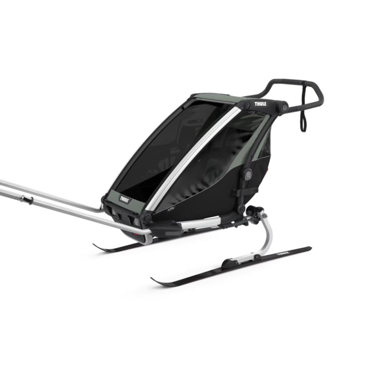  Thule Chariot Lite 1-Seat Multisport Bike Trailer - Agave Green