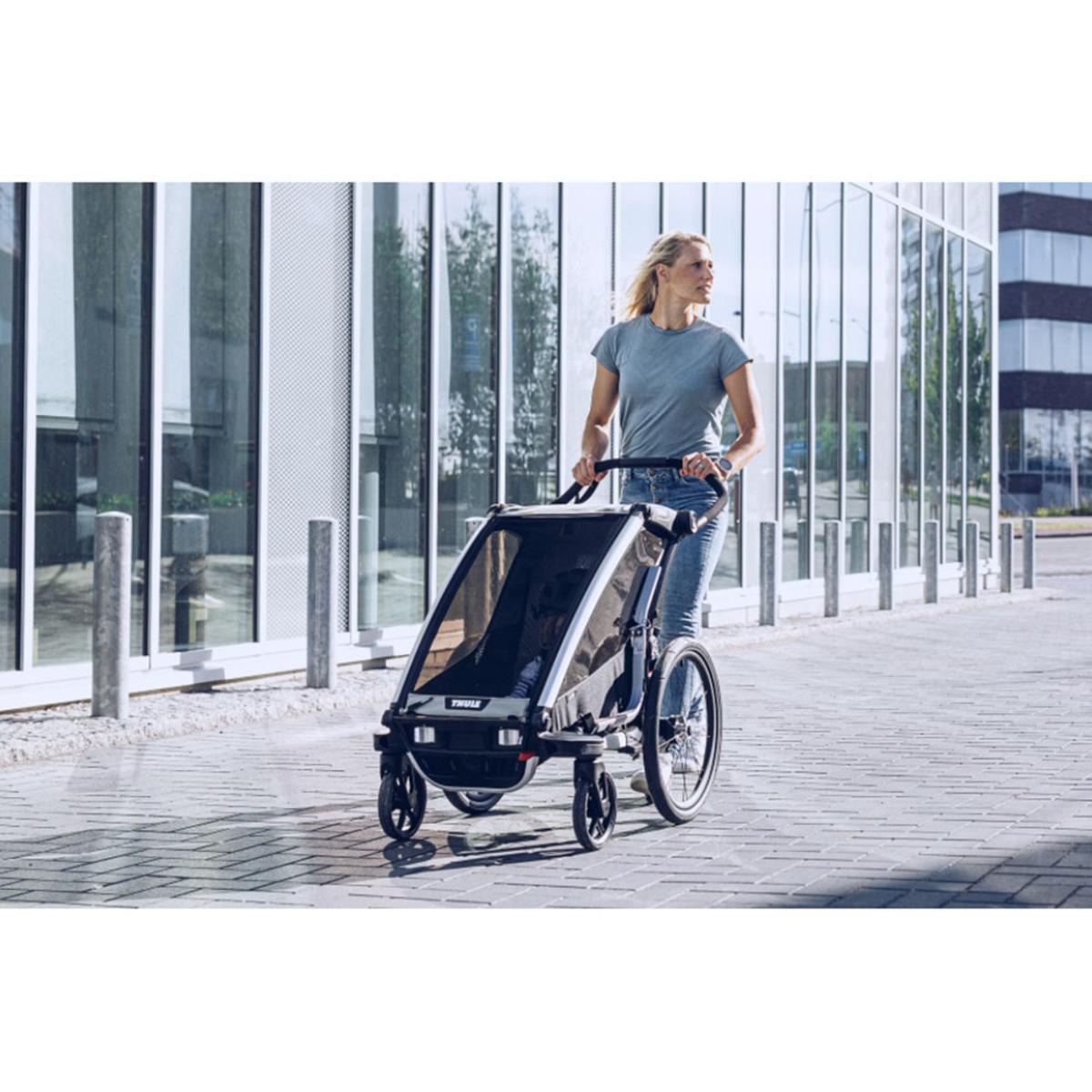  Thule Chariot Lite 1-Seat Multisport Bike Trailer - Agave Green