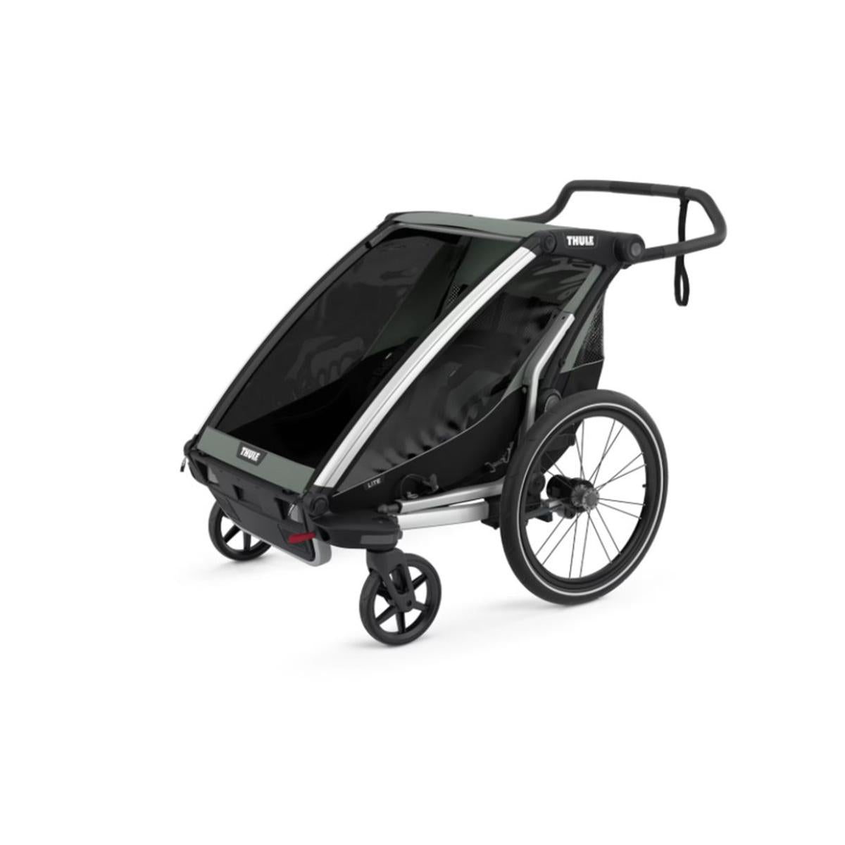  Thule Chariot Lite 2-Seat Multisport Bike Trailer - Agave Green