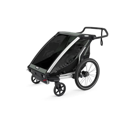  Thule Chariot Lite 2-Seat Multisport Bike Trailer - Agave Green