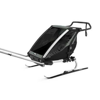  Thule Chariot Lite 2-Seat Multisport Bike Trailer - Agave Green