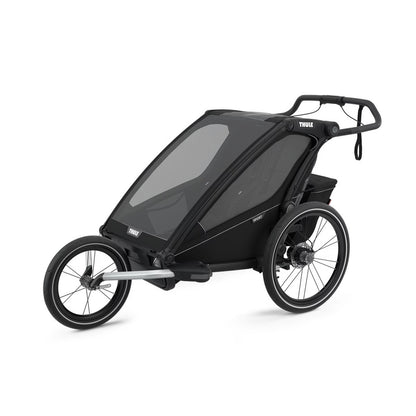  Thule Chariot Sport 2-Seat Multisport Bike Trailer - Midnight Black