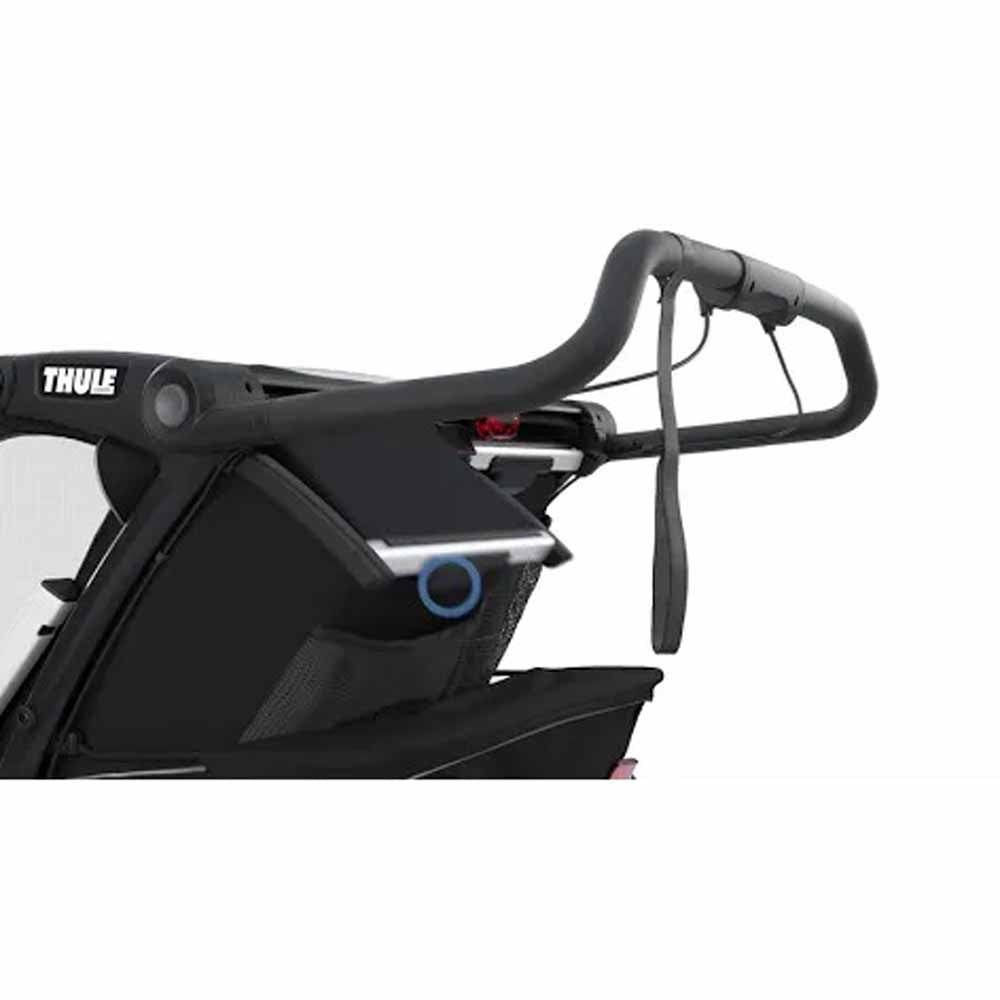  Thule Chariot Sport 2-Seat Multisport Bike Trailer - Midnight Black