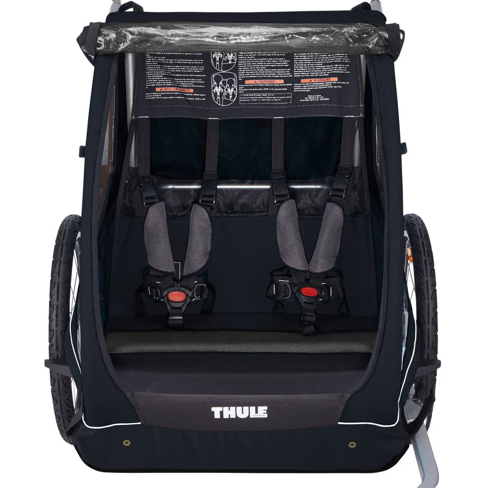  Thule Coaster XT 2-Seat Bike Trailer - Black