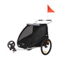  Thule Coaster XT 2-Seat Bike Trailer - Black
